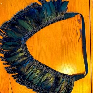 Boho Handmade feather Necklace